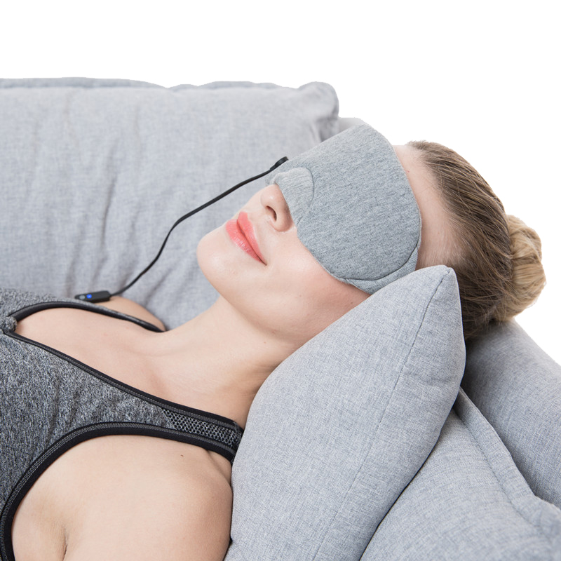 Vlastní logo cestovní oční maska, personalizovaná vytápěcí podložka pro spaní